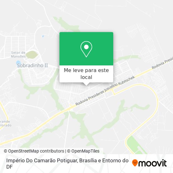 Império Do Camarão Potiguar mapa