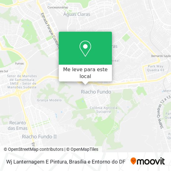 Wj Lanternagem E Pintura mapa