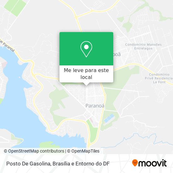 Posto De Gasolina mapa