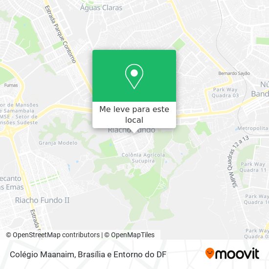 Colégio Maanaim mapa