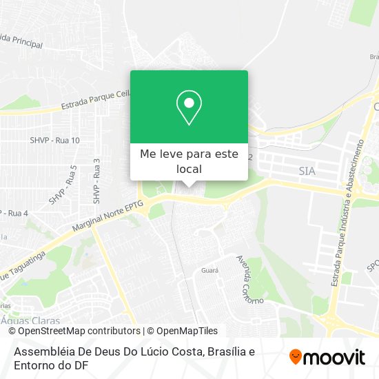 Assembléia De Deus Do Lúcio Costa mapa