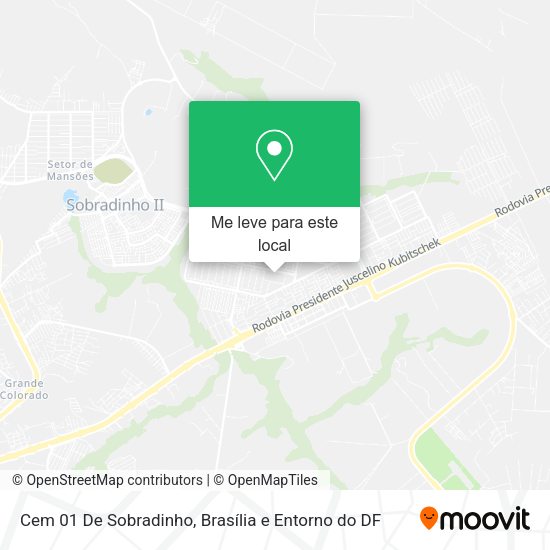 Cem 01 De Sobradinho mapa