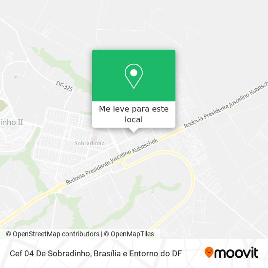 Cef 04 De Sobradinho mapa