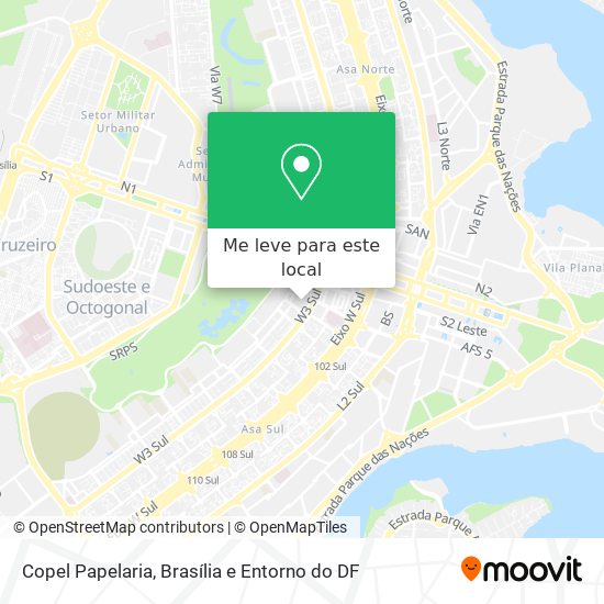 Copel Papelaria mapa