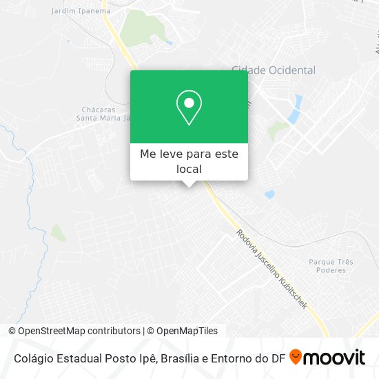 Colágio Estadual Posto Ipê mapa