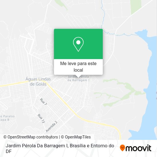 Jardim Pérola Da Barragem I mapa