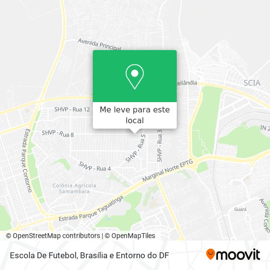 Escola De Futebol mapa