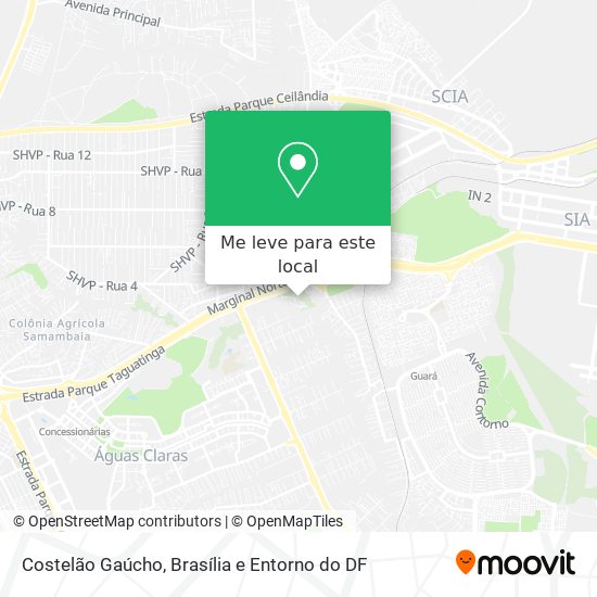 Costelão Gaúcho mapa