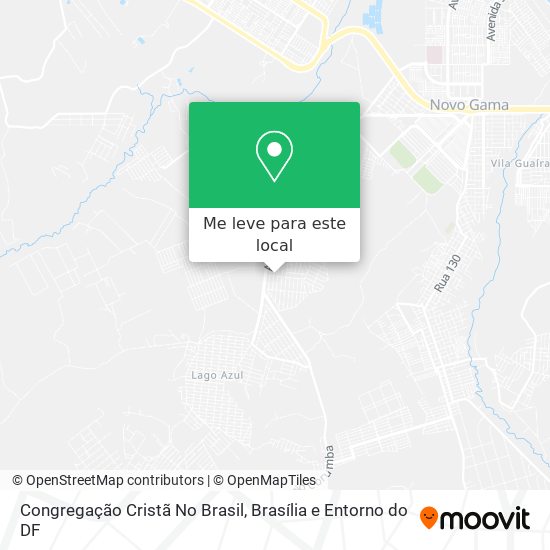 Congregação Cristã No Brasil mapa