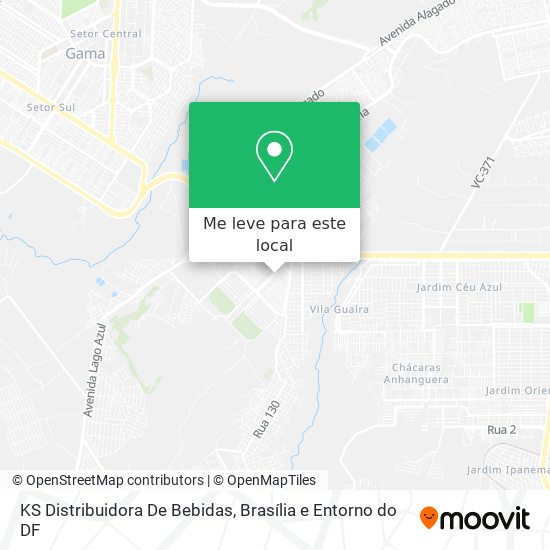 KS Distribuidora De Bebidas mapa