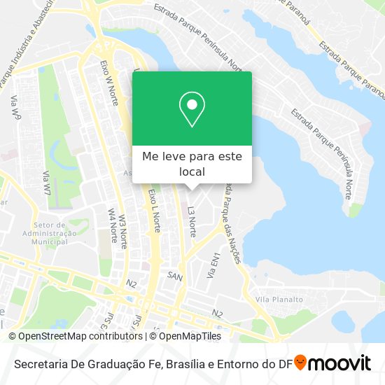 Secretaria De Graduação Fe mapa