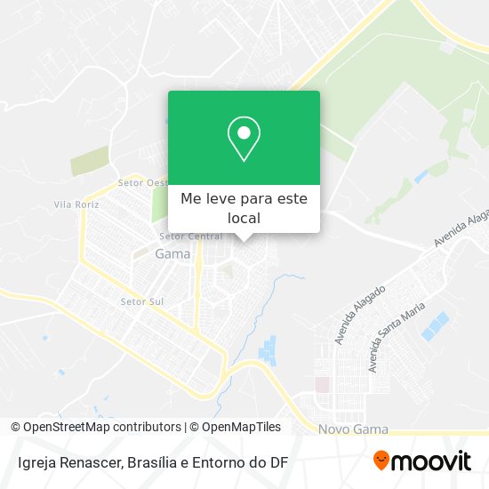 Igreja Renascer mapa