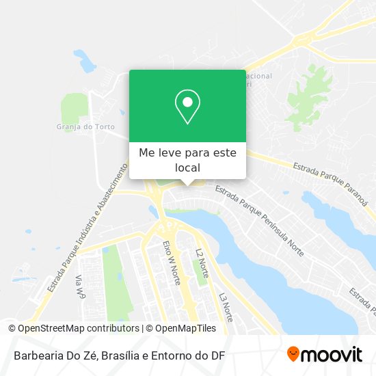 Barbearia Do Zé mapa