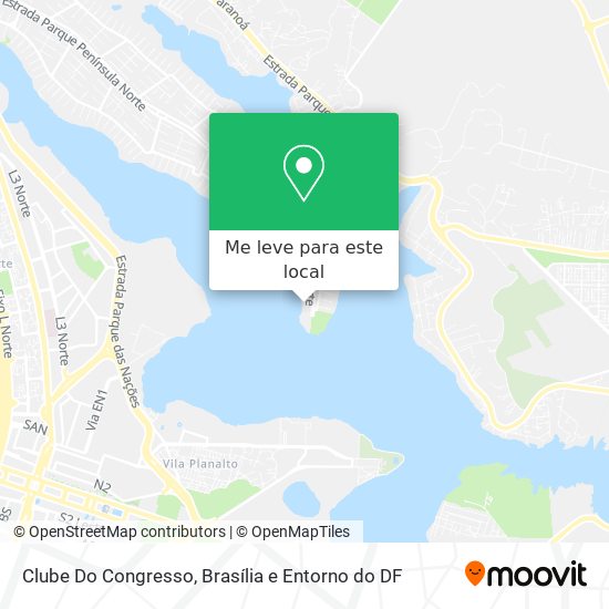Clube Do Congresso mapa