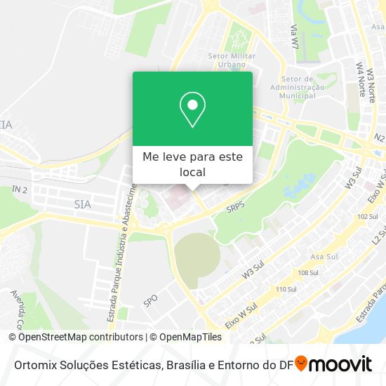 Ortomix Soluções Estéticas mapa
