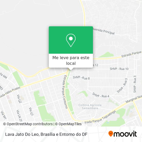 Lava Jato Do Leo mapa