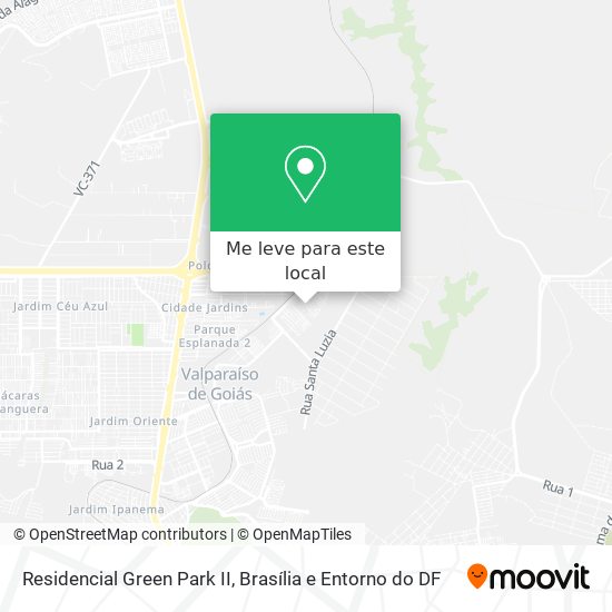 Residencial Green Park II mapa