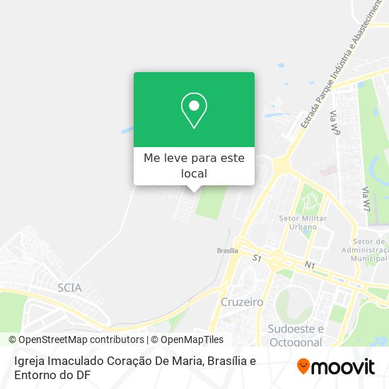 Igreja Imaculado Coração De Maria mapa
