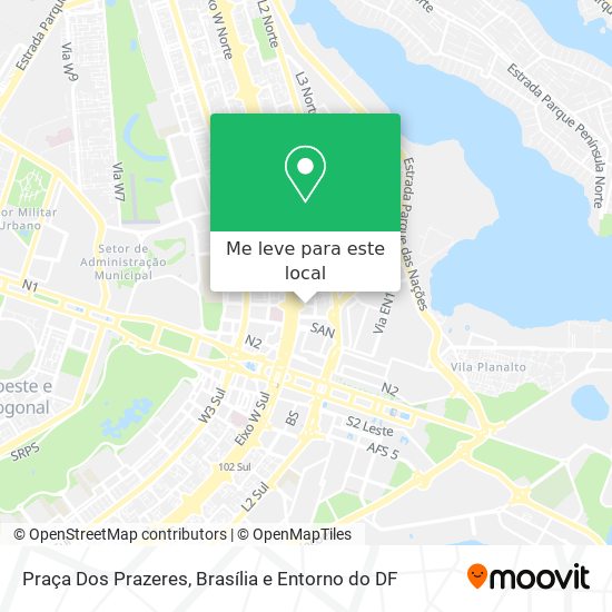 Praça Dos Prazeres mapa