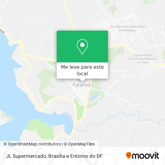 JL Supermercado mapa