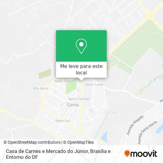 Casa de Carnes e Mercado do Júnior mapa