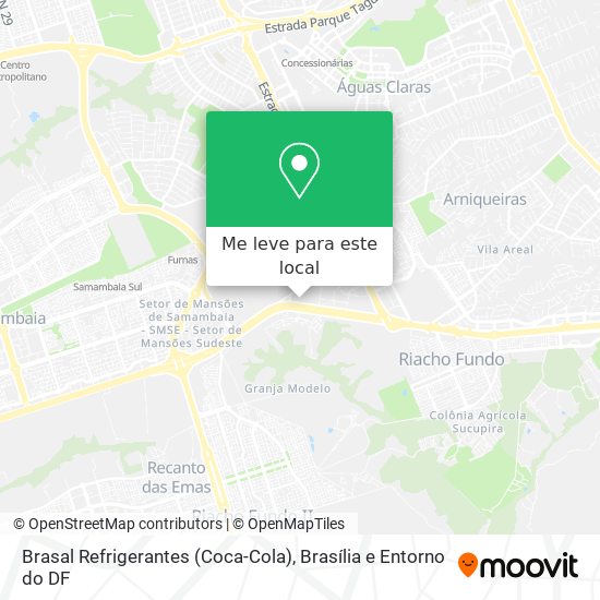 Brasal Refrigerantes (Coca-Cola) mapa