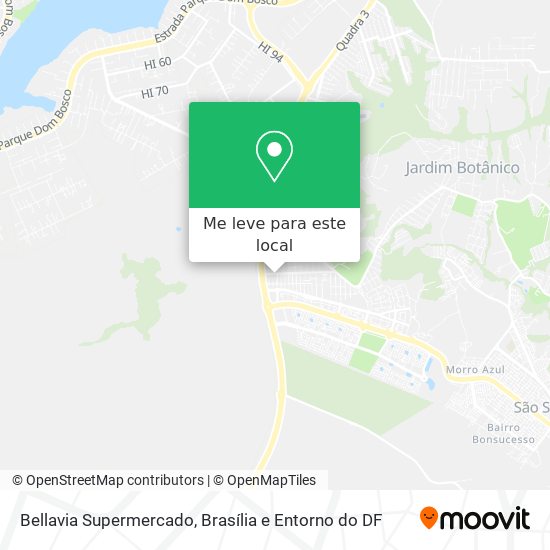 Bellavia Supermercado mapa