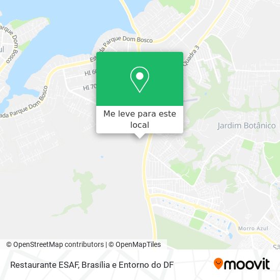 Restaurante ESAF mapa