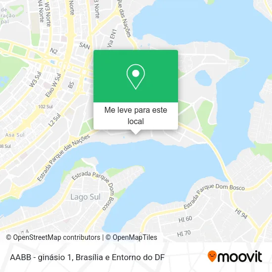 AABB - ginásio 1 mapa