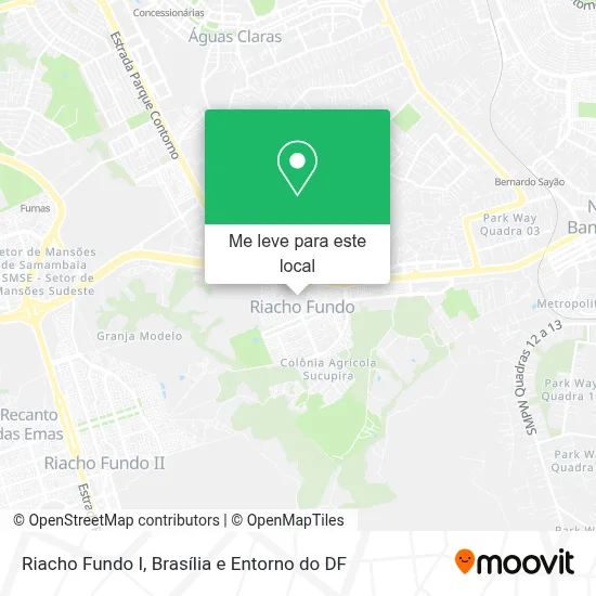 Riacho Fundo I mapa