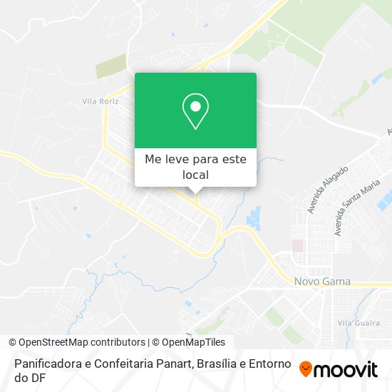 Panificadora e Confeitaria Panart mapa