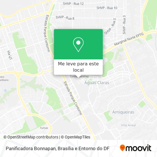 Panificadora Bonnapan mapa