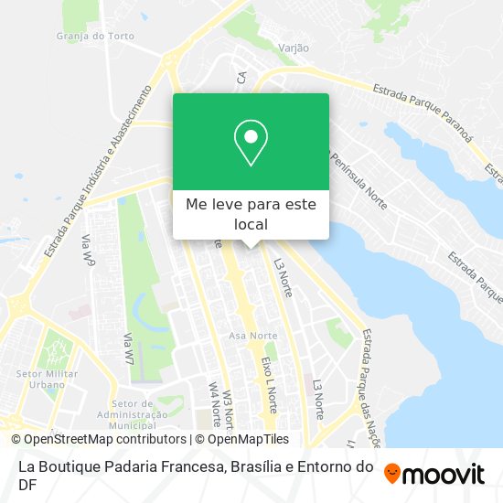 La Boutique Padaria Francesa mapa