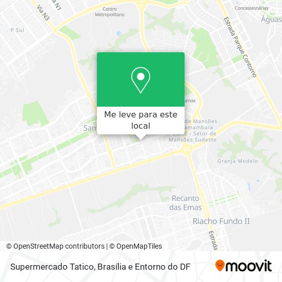 Supermercado Tatico mapa