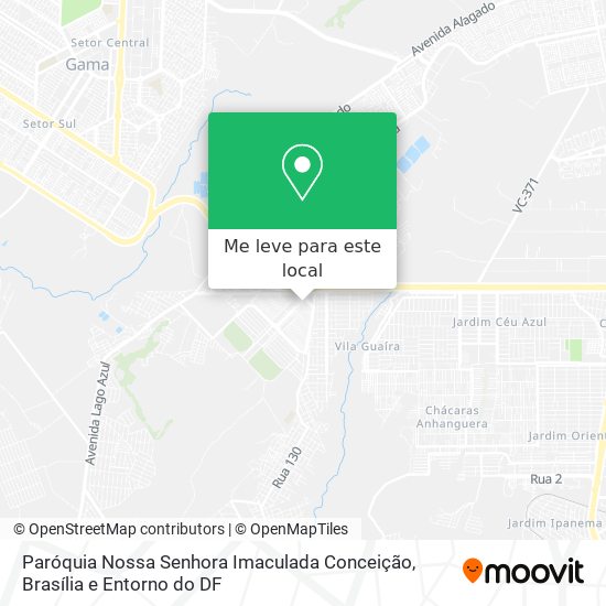 Paróquia Nossa Senhora Imaculada Conceição mapa