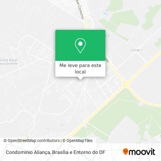 Condomínio Aliança mapa