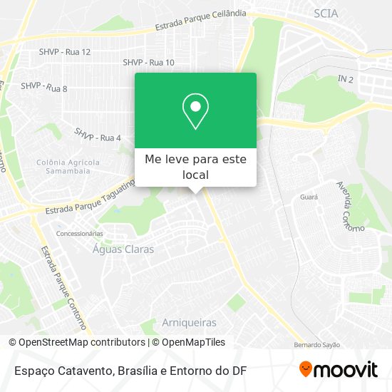 Espaço Catavento mapa