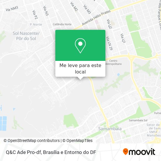 Q&C Ade Pro-df mapa