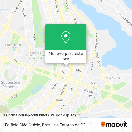 Edifício Cléo Otávio mapa
