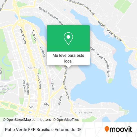 Pátio Verde FEF mapa