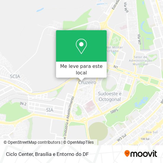 Ciclo Center mapa