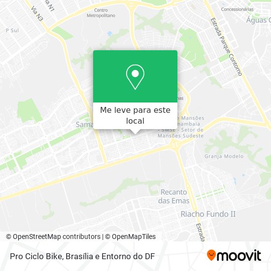 Pro Ciclo Bike mapa
