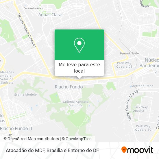 Atacadão do MDF mapa