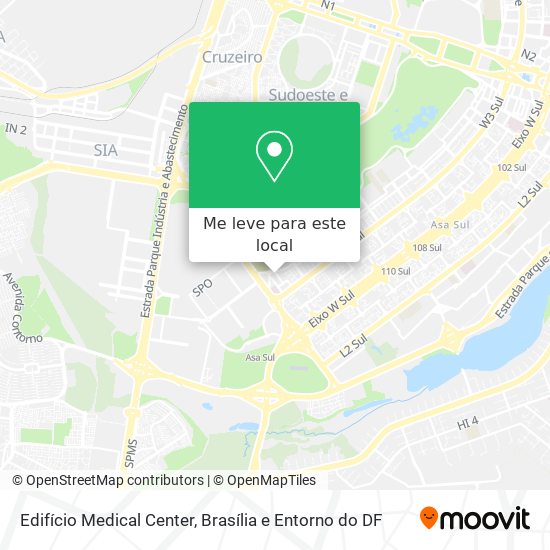 Edifício Medical Center mapa