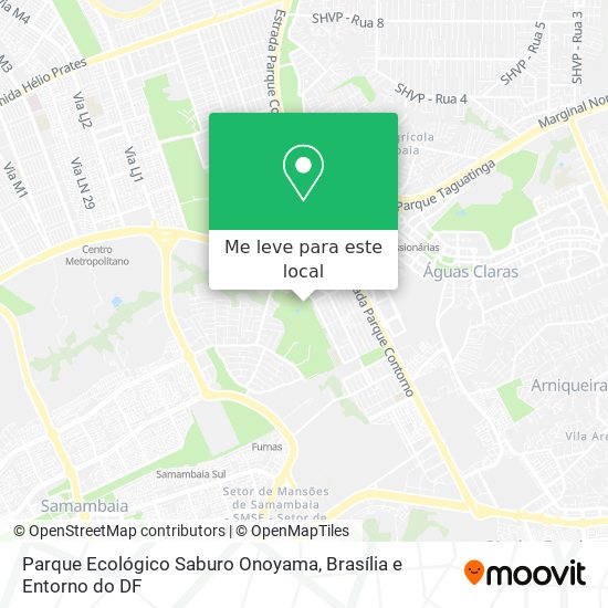 Parque Ecológico Saburo Onoyama mapa