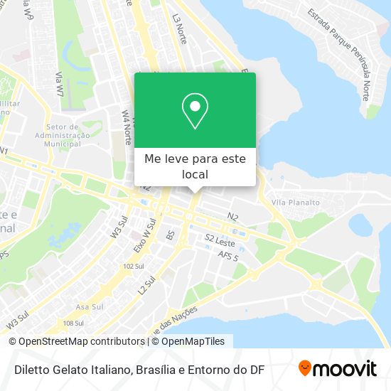 Diletto Gelato Italiano mapa