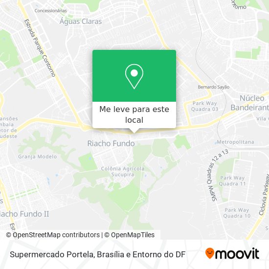 Supermercado Portela mapa