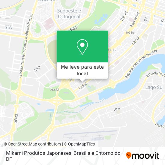 Mikami Produtos Japoneses mapa