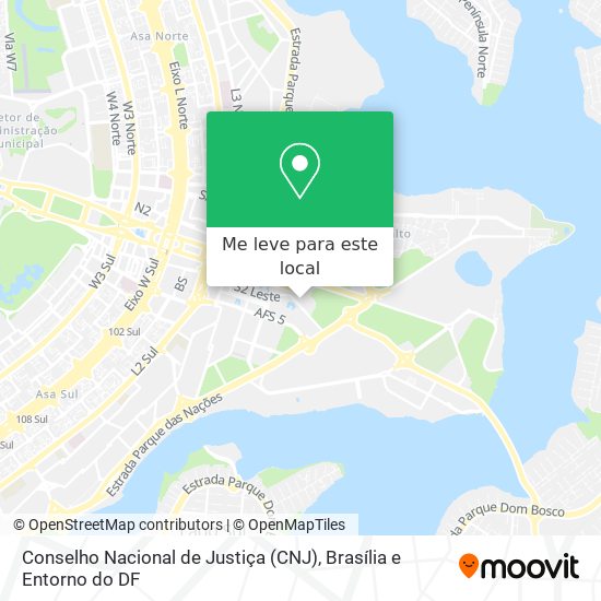 Conselho Nacional de Justiça (CNJ) mapa