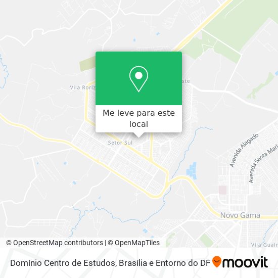 Domínio Centro de Estudos mapa